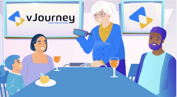 Virtual-Reality-Busreisen für Pflegebedürftige mit Fernweh