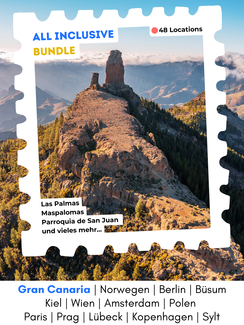 360° VR-Reise-Bundle ALL INCLUSIVE | 13 VR-Reisen für das volle Reisefieber